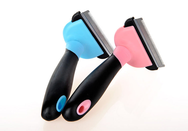 Pet Hair Removal Comb – Effective Dog & Cat Fur Cleaner