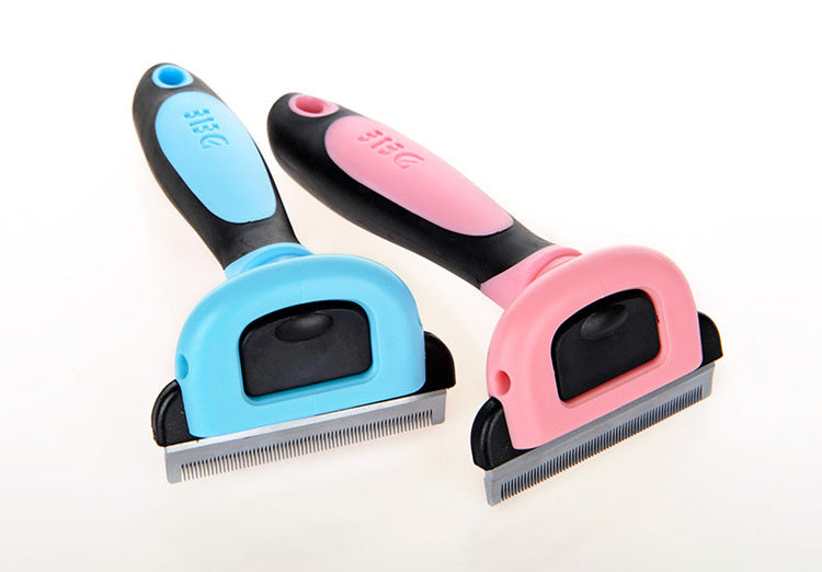 Pet Hair Removal Comb – Effective Dog & Cat Fur Cleaner
