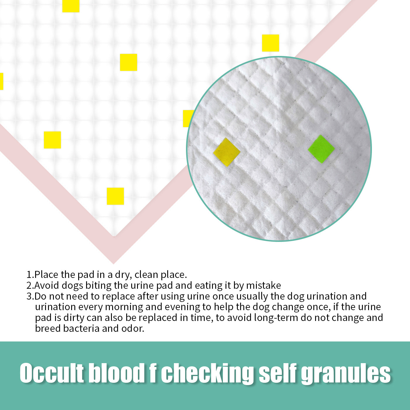 Dog Health Monitoring Pee Pads – Color-Changing Urine Detection Training Pads