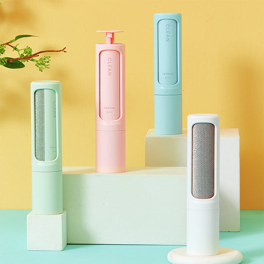 Reusable Pet Hair Remover – Self-Cleaning Lint Roller for Cats & Dogs